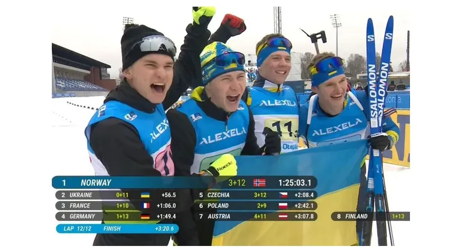 Фото - скріншот Степан Кінаш — срібний призер юніорського чемпіонату світу з біатлону на порталі Gromada Group