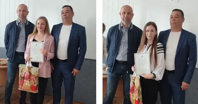Фото - Лиманський ліцей У Лиманському ліцеї Слобожанської громади нагородили переможців конкурсів та олімпіад на порталі Gromada Group