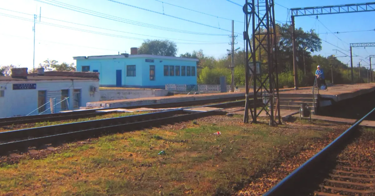 Станція Занки. Фото -Вікіпедія Одна з електричок в межах Слобожанської громади на Занках більше не зупиняється на порталі Gromada Group