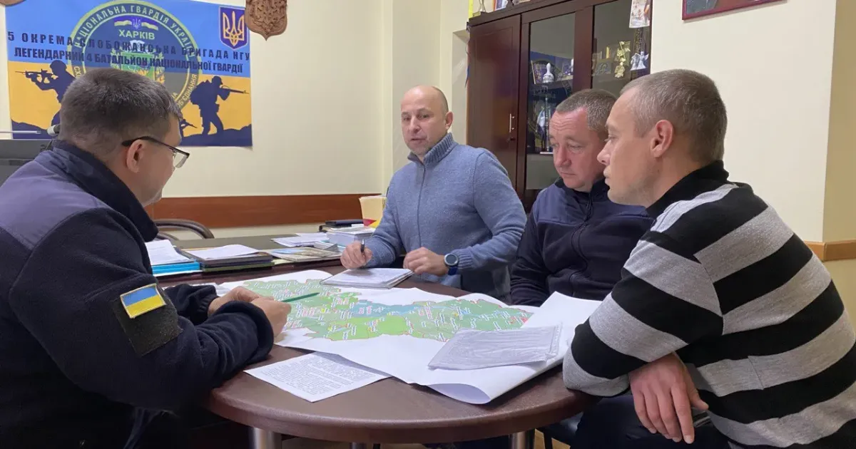 Фото - Слобожанська селищна рада Про це йшлося на зустрічі селищного голови та начальника Чугуївського управління ДСНС