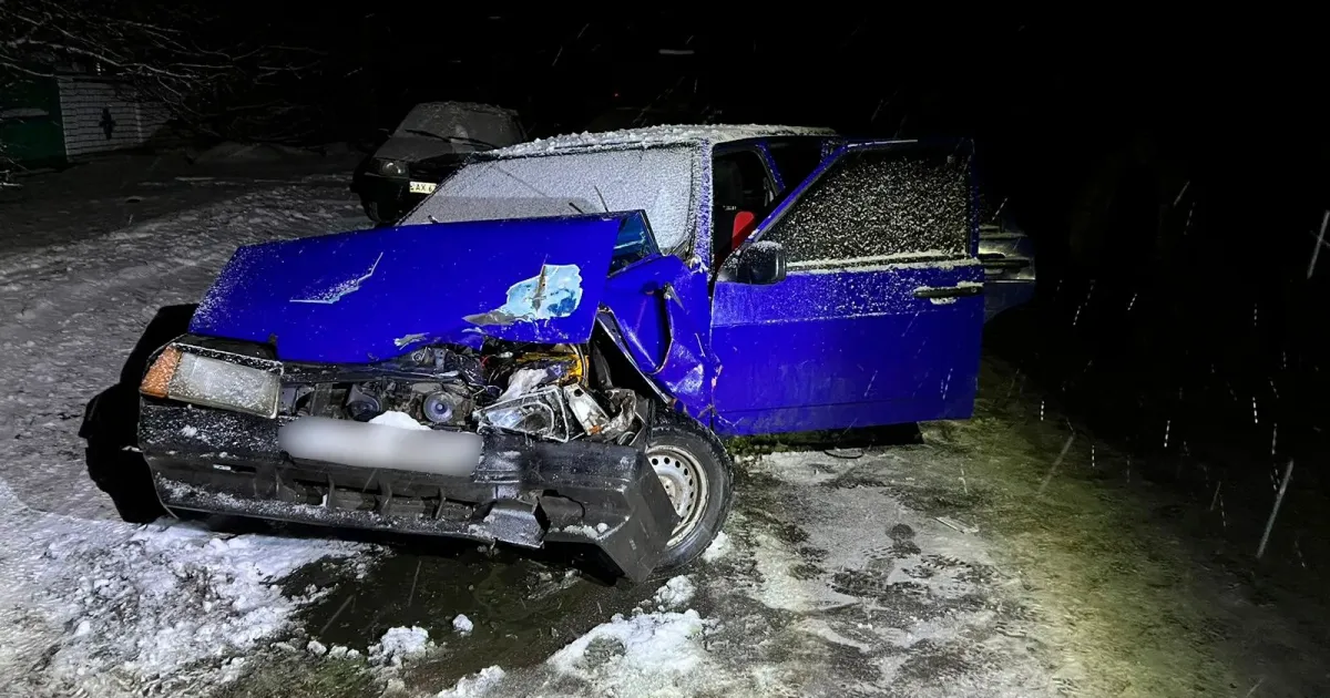Фото - Поліція Харківщини Дві неповнолітні дівчини постраждали в аварії в Лимані на порталі Gromada Group